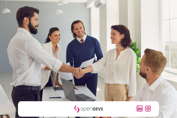 IT Freelancer grosse Kunden finden openDEVS
