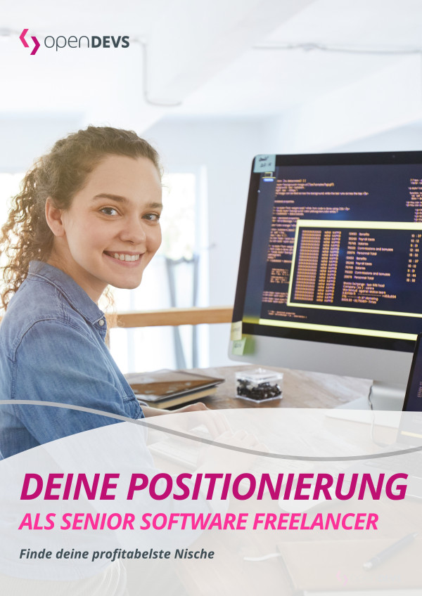 Whitepaper Positionierung als Senior Software Freelancer am Markt